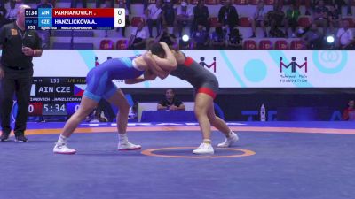 72 kg 1/8 Final - Vusala Parfianovich, Individual Neutral Athletes vs Adela Hanzlickova, Czechia