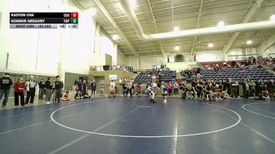 165 lbs Cons. Sub-rd Of 16 - Kaston Cha, Copper Hills vs Konnor Gregory, Timpview