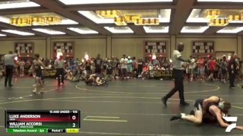 105 lbs Round 4 - Luke Anderson, VHW vs William Accorsi, Fish Eye Wrestling