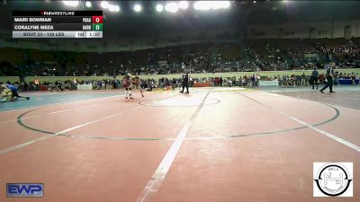 138 lbs Round Of 32 - Mairi Bowman, Prague vs Coralyne Meza, Harrah