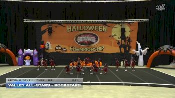 Valley All-Stars - Rockstars [2025 L2 Youth - Flex - D2 Day 1] 2025 Cheer Power San Antonio Halloween Challenge