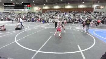 66 lbs Consi Of 8 #2 - Hutch Nordin, Ravage WC vs James Irvine, Team Aggression