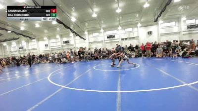 88 lbs Round Robin 3 - Caden Miller, Ohio Gold - Black - EL vs Bill Kershisnik, Revival Black - EL