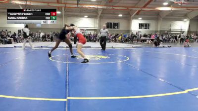 130 lbs Cons. Round 4 - Tamia Bounds, Fremont Ross High School vs Evelynn Fenech, Lakota West High School