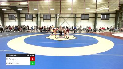 184 lbs Consi Of 16 #2 - Oliver Parker, Springfield vs Michael Bluhm, Western New England