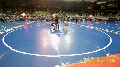 61 lbs Consi Of 16 #2 - Logan Beanner, South Hills Wrestling Academy vs Isaac Benedict, Sebolt Wrestling Academy