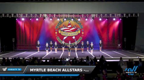 Myrtle Beach Allstars - Rip Curl [2022 L1 Junior - D2 Day 2] 2022 The American Superstarz Raleigh Nationals