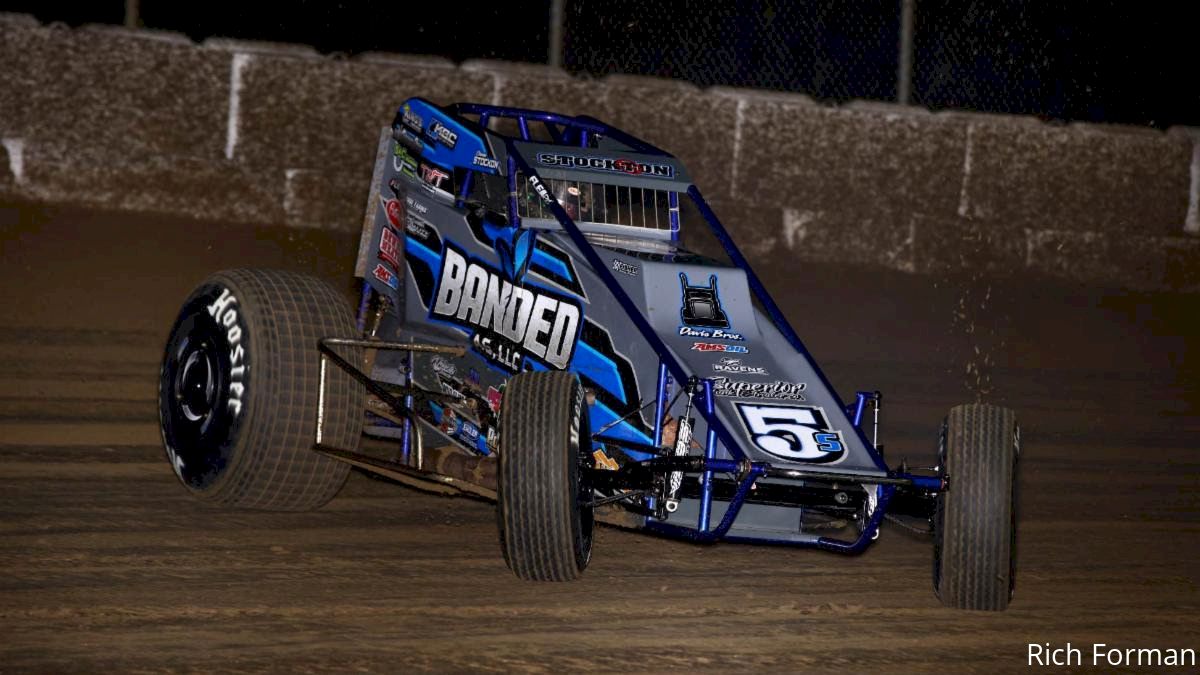 Chase Stockon Tops USAC Winter Dirt Games Practice At Bubba Raceway Park
