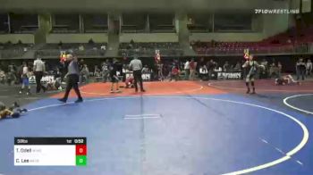 58 lbs Round Of 16 - Tytan Odell, Windsor WC vs Casey Lee, Metro