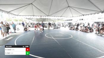 130 lbs Consolation - RoseMary Dodd, Temescal Canyon vs Sussette Bell, Threshold WC