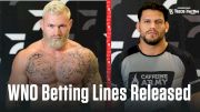 Tezos WNO Betting Lines: Odds & Prop Bets For Ryan vs Pena & More