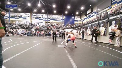 84 lbs Consi Of 4 - Noah Goodgion, Chandler Takedown Club vs Gus Camarillo, Standfast OKC