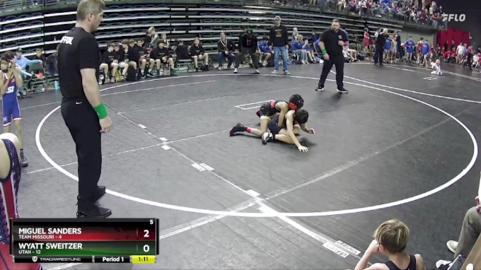 65 lbs Finals (8 Team) - Miguel Sanders, Team Missouri vs Wyatt ...