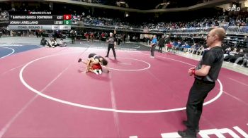 6A 120 lbs Cons. Round 2 - Santiago Garcia Contreras, Katy vs Jonah Arellano, Austin Lake Travis