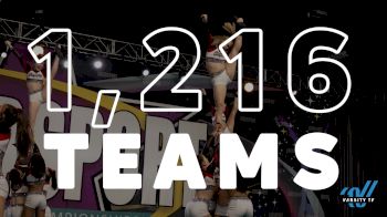 By The Numbers: 2023 CHEERSPORT National All Star Cheerleading Championship