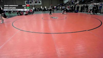 157 lbs Cons. Round 3 - Ethan Applebee, Piedmont vs Grant Armentrout, Park Hill