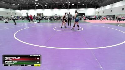 170A Cons. Round 3 - Felicity Fuller, Pine Creek vs Taylor Holt, Frontenac HS