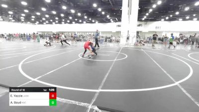 77 lbs Round Of 16 - Ethan Yazzie, Juggernaut WC vs Alex Boyd, Mat Demon WC