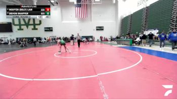 113 lbs Cons. Round 2 - Nguyen (Billy) Lam, Alhambra vs Devon Shaffer, Royal