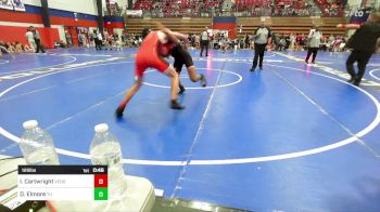 126 lbs Consi Of 8 #1 - Ian Cartwright, Verdigris vs Derrick Elmore, Tulsa Union