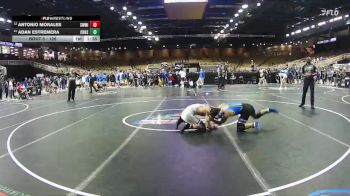 126 lbs Champ. Round 2 - Adan Estremera, Charlotte Hs vs Antonio Morales, Southwest Miami