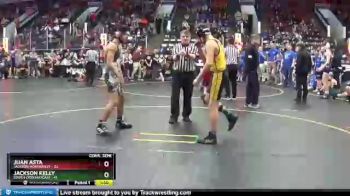140 lbs Semis & 1st Wrestleback (8 Team) - Juan Asta, Jackson Northwest vs Jackson Kelly, South Lyon Matcats