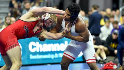 3A-182 lbs 1st Place Match - Gabe Arnold, Iowa City, City High vs Tate Naaktgeboren, Linn-Mar