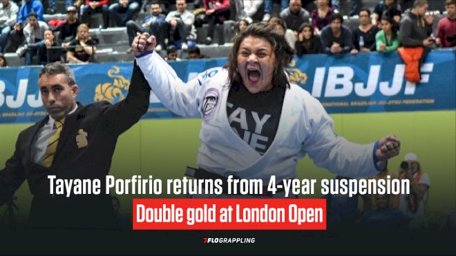 Tayane Porfírio Returns After 4-Year Suspension, Double Gold At London Open