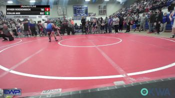 70 lbs Consolation - Ryker Roedenbeck, Tahlequah Wrestling Club vs Collin Ake, Wolfpak Wrestling