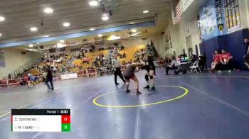 170 lbs Cons. Round 2 - Natalie Lopez, Northview vs Citlali Contreras, Palm Desert