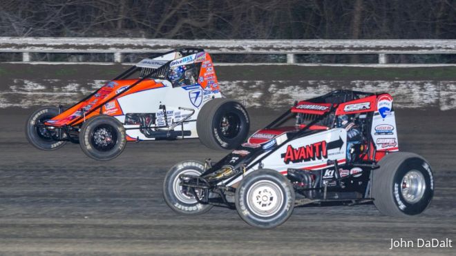 Third Engine Is The Charm For Kyle Cummins At USAC Winter Dirt Games