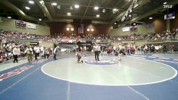 3A 120 lbs Champ. Round 1 - Trey Whiting, Union vs Parker Morris, Ogden