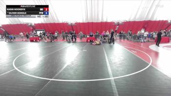 126 lbs 2nd Place Match - Oliver Bongle, Poynette Panther Youth Wrestling vs Kasin Noordyk, Ringers Wrestling Club