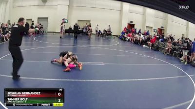 90 lbs Finals (8 Team) - Tanner Bolt, Kansas Cobras vs Joshuah Hernandez, Wyoming Twisters