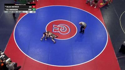 89 lbs Consolation - Silas Dietrich, Spring Grove vs Eli Oberheim, Montgomery