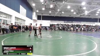 126 lbs Champ. Round 3 - Eduardo Miguel Montecino, St. John Bosco vs Gavin Kim, Sunny Hills