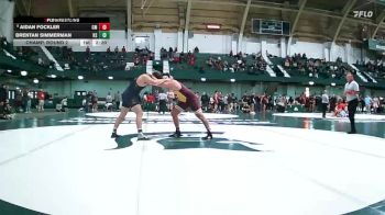 285 lbs Champ. Round 2 - Brentan Simmerman, Kent State vs Aidan Fockler, Central Michigan