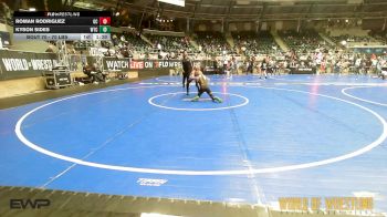 70 lbs 5th Place - Roman Rodriguez, Gulf Coast Wrestling Club vs Kyson Sides, WTC
