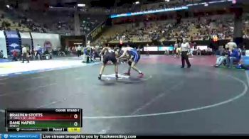 182 lbs Champ. Round 1 - Braeden Stotts, St. Mary`s (St. Louis) vs Dane Napier, Seneca