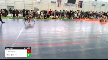 73 lbs Quarterfinal - Evan Thiele, Mantanona TC vs Joshua Callirgos, Grindhouse WC