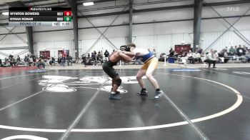 197 lbs Round Of 16 - Wynton Bowers, Wesleyan vs Ethan Robar, Western New England