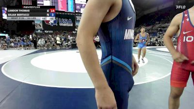 144 lbs Cons. Rd Of 64 - Hunter Stevens, WI vs Orrin Kuehn, NE