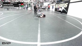 55 lbs Rr Rnd 1 - Luxton Sullivan, Cowboy Wrestling Club vs Messiah Gonzalez, Shelton Wrestling Academy