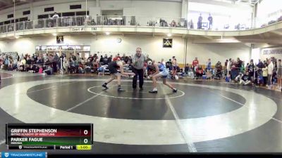 120 lbs Cons. Round 2 - Parker Fague, Indiana vs Griffin Stephenson, Rhyno Academy Of Wrestling