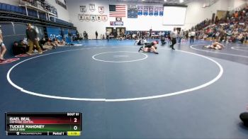 126 lbs Champ. Round 1 - Isael Beal, Cheyenne Central vs Tucker Mahoney, Castle View