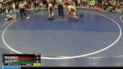 110 lbs Quarterfinal - Nico Murillo, Roy Wrestling Club vs Hudson Kelly, Wasatch WC