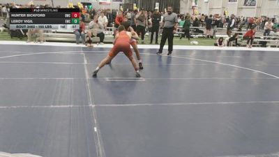 175 lbs Cons. Sub-quarters - Leroy Vigil, Eaglecrest Wrestling Club vs Hunter Bickford, Dubuque Wrestling Club