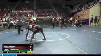 113 lbs Cons. Round 4 - Daniel Dickerson, Riverside vs Joseph Baisley, Charlotte Catholic