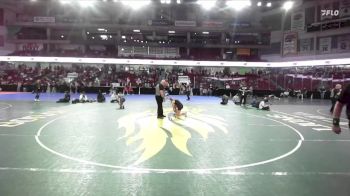 110 lbs Cons. Round 5 - Tommy Stone, Eagle vs Emma Ford, Tri-Valley