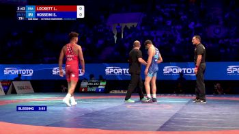 71 kg Final 1-2 - Ladarion Lockett, United States vs Seyedabolfazl Hosseini, Iran